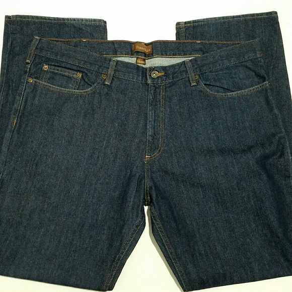 33 Perry Ellis Men’s Jeans Slim Low Rise Straight Leg 32 38 Dark Wash Denim